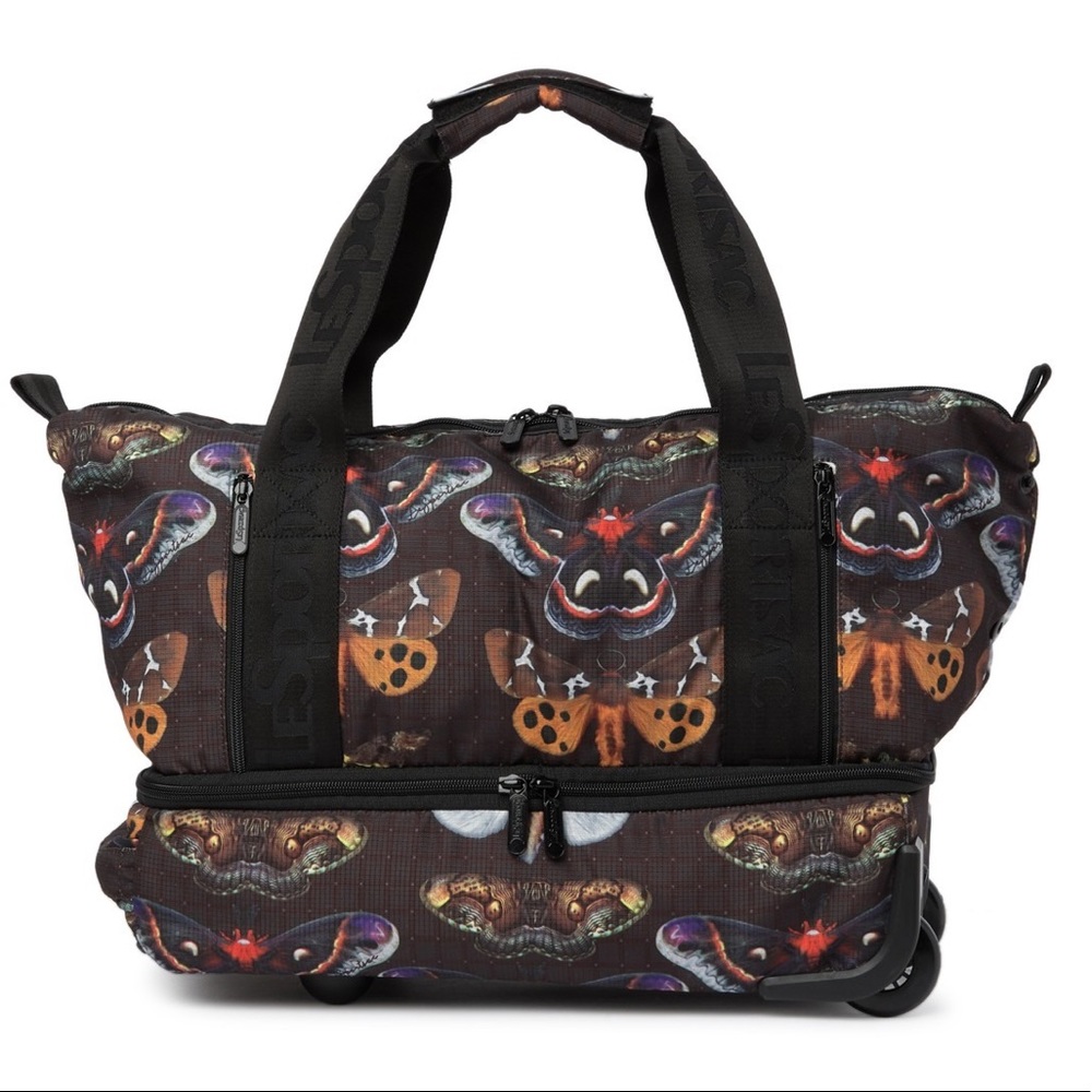 🦋 LeSportsac Dakota 17” Medium Roller Duffle 🦋 - Picture 2 of 6